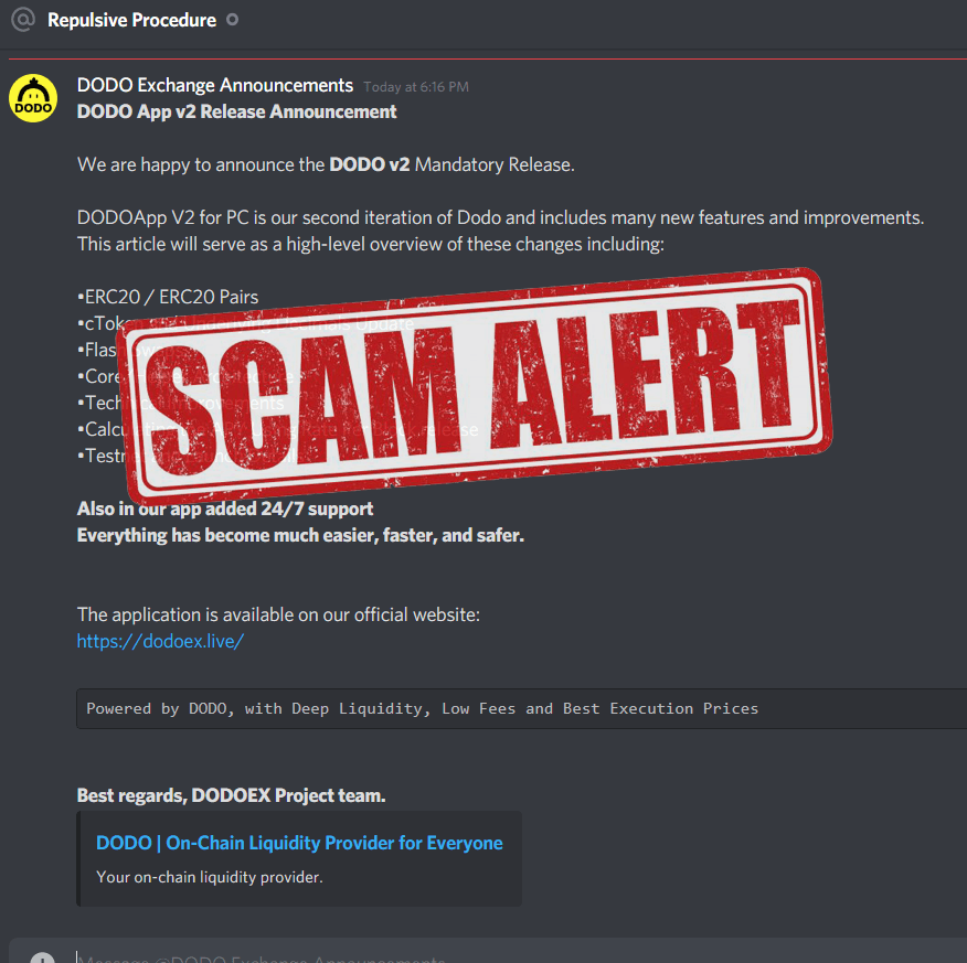 Another fake update prompt