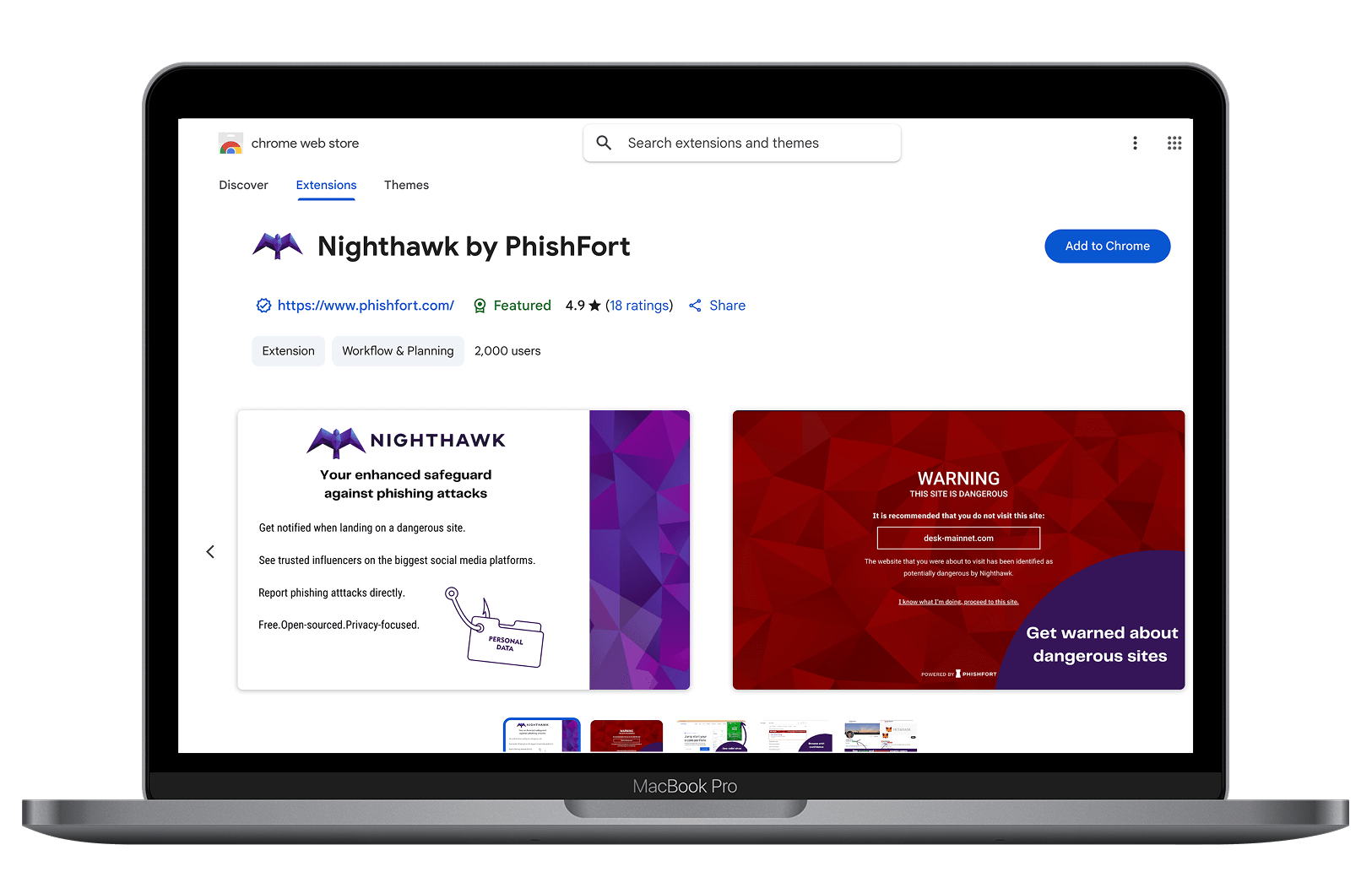 We do not blocklist URLs automatically